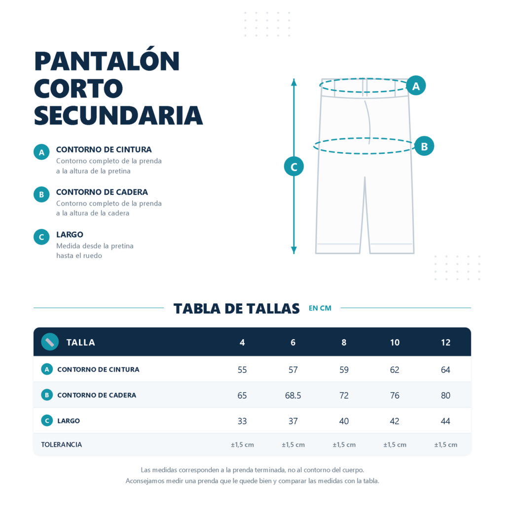Shorts (Primaria y Secundaria) (EY3 a Y12)