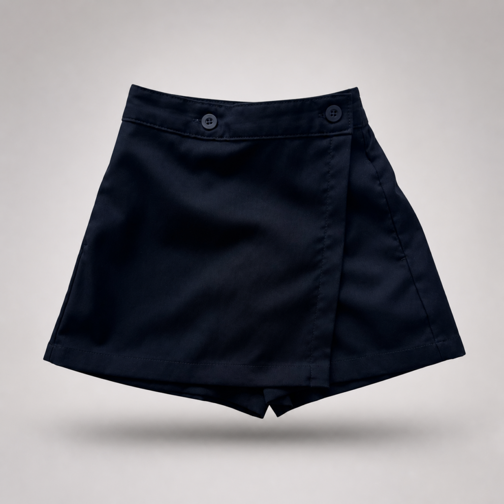Navy Skort
